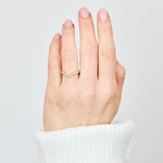 18ct yellow gold diamond wedding ring women