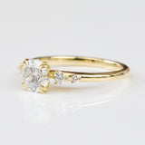 Round Brilliant Cut Lab Grown Diamond Engagement Ring