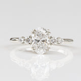  Oval Lab Grown Diamond Engagement Ring