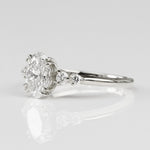  Oval Lab Grown Diamond Engagement Ring