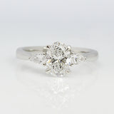  Oval Lab Grown Diamond Engagement Ring UK