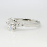 Oval Lab Grown Diamond Engagement Ring UK