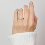 Round Brilliant Cut Lab Grown Diamond Engagement Ring