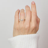 Round Brilliant Cut Lab Grown Diamond Engagement Ring
