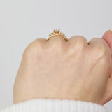 Round Brilliant Cut Lab Grown Diamond Engagement Ring