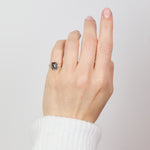Emerald Shape Rose Cut Bella Engagement Ring