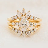 18ct Yellow Gold Oval Lab Grown Diamond Engagement Ring