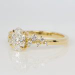 Oval Lab Grown Diamond Engagement Ring
