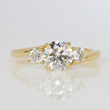Round Brilliant Cut Lab Grown Diamond Engagement Ring