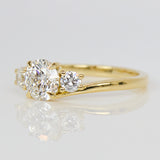 Round Brilliant Cut Lab Grown Diamond Engagement Ring