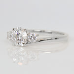Round Brilliant Cut Lab Grown Diamond Engagement Ring