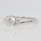 Round Brilliant Cut Lab Grown Diamond Engagement Ring