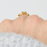 Oval Lab Grown Diamond Engagement Ring