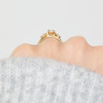 Pear Lab Grown Diamond Engagement Ring
