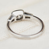 1ct Cushion Cut Lab-Grown Diamond Engagement Ring, One of a Kind