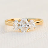 1.80ct Oval Brilliant Cut Lab-Grown Diamond Engagement Ring, One of a Kind