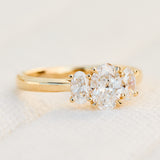 1.80ct Oval Brilliant Cut Lab-Grown Diamond Engagement Ring, One of a Kind