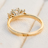 1.80ct Oval Brilliant Cut Lab-Grown Diamond Engagement Ring, One of a Kind