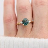 2.88ct Madagascan Sapphire Engagement Ring, Freya Setting