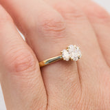 1.80ct Oval Brilliant Cut Lab-Grown Diamond Engagement Ring, One of a Kind