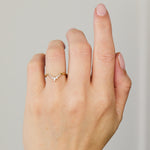18ct yellow gold diamond wedding ring women