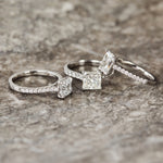 Custom engagement rings