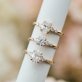 18ct Yellow Gold Oval Lab Grown Diamond Engagement Ring
