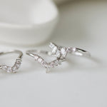 Platinum diamond wedding ring women
