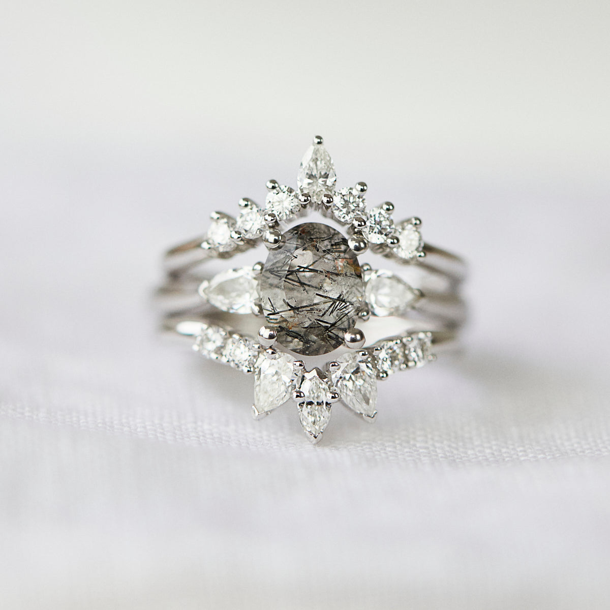 Platinum diamond wedding ring women