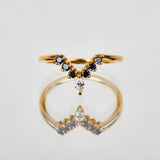 18ct yellow gold diamond wedding ring women