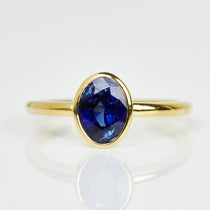 Sapphire engagement rings UK