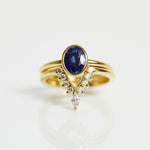 Sapphire engagement rings UK