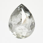 Salt and Pepper Pear Diamond