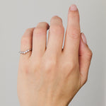 Platinum diamond wedding ring women