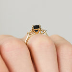 ​Teal sapphire rings