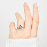 Platinum diamond wedding ring women