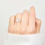 Lab grown diamond ring uk