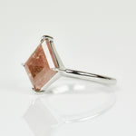 Rustic Kite Diamond Ring