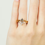 18ct yellow gold diamond wedding ring women