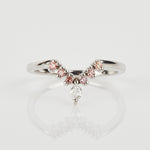 Platinum diamond wedding ring women