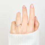 Platinum diamond wedding ring women