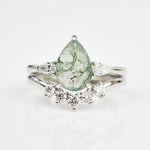 Platinum diamond wedding ring women