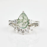 Platinum diamond wedding ring women