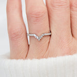 baguette and round diamonds platinum wedding band