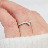 baguette and round diamonds platinum wedding band