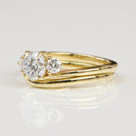 Bespoke Fitted Curved Wedding Ring