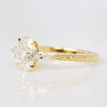 Oval Lab Grown Diamond Engagement Ring
