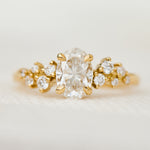 Oval Lab Grown Diamond Engagement Ring