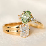 diamond engagement rings in yellow gold uk
