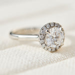 Round Brilliant Cut Lab-Grown Diamond Engagement Ring